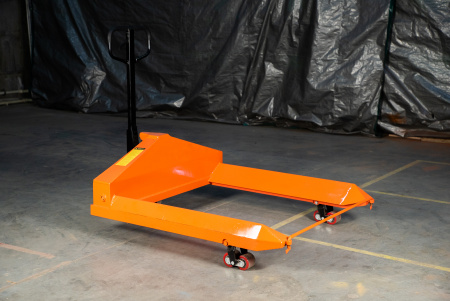 Тележка гидравлическая для рулонов 2500 кг 1150х850 мм полиуретановые колеса TOR ZT