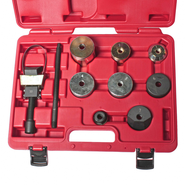 JTC Набор инструментов для демонтажа сайлентблоков кулака задней подвески (BMW E87,E90,E93,M3) JTC