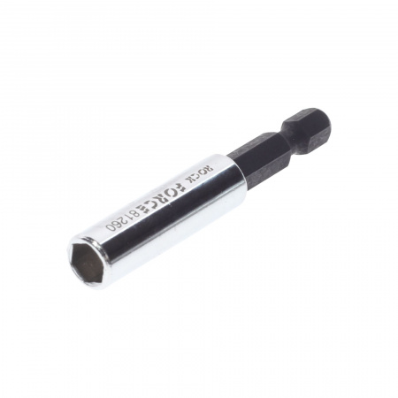 Держатель вставок RF-81260: 1/4"(Hex) х 1/4"(Inhex) магнитный 60мм ROCKFORCE /1/50