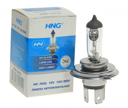 Автолампа H4 (100/90) P43t 12V HNG /1/10/250