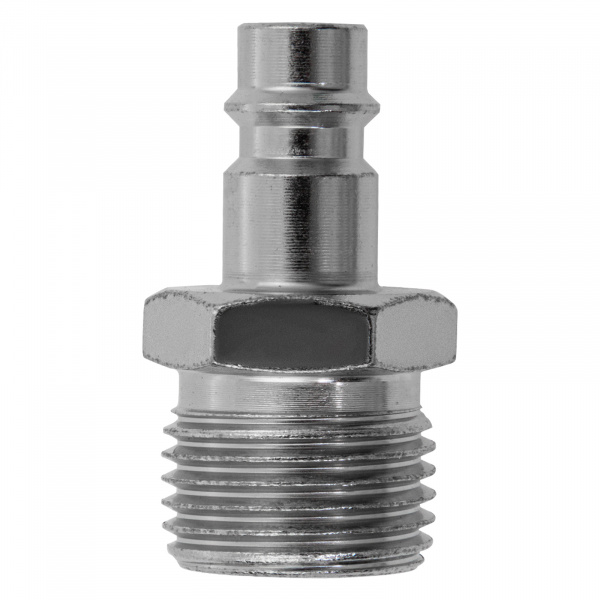 Ниппель универсальный быстросъемный ("папа"), внешняя резьба 1/2, 2 шт, Stels