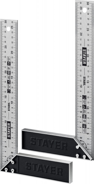 STAYER 300 мм, столярный угольник, Professional (3431-30)