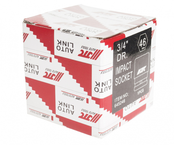 JTC Головка торцевая 3/4" 46мм ударная L=63мм JTC JTC Головка торцевая 3/4" 46мм ударная L=63мм JTC