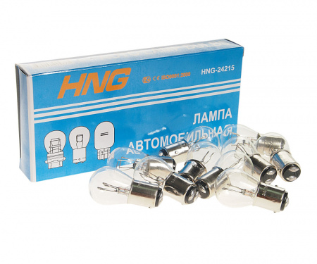 Автолампа P21/5W (BAY15d) 24V HNG /10/1000