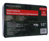 Набор головок RF-4169MPB ударных 16пр., 1/2", 6гр. (короткие 10,12,13,14,15,27,30, 32мм;глубокие 1/2":17,19,21,22,24,36мммм) ROCKFORCE /1/10