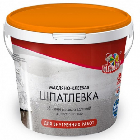 Шпатлевка масл/клеевая  0,9кг OLECOLOR (12)