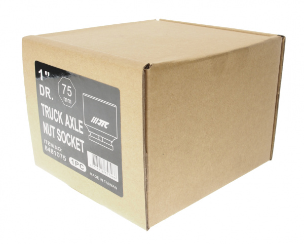 JTC Головка торцевая 1" 75мм 8-ми гранная ударная JTC JTC Головка торцевая 1" 75мм 8-ми гранная ударная JTC