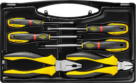 STAYER Hercules, 6 предм., набор губцевого инструмента (2202-H6)