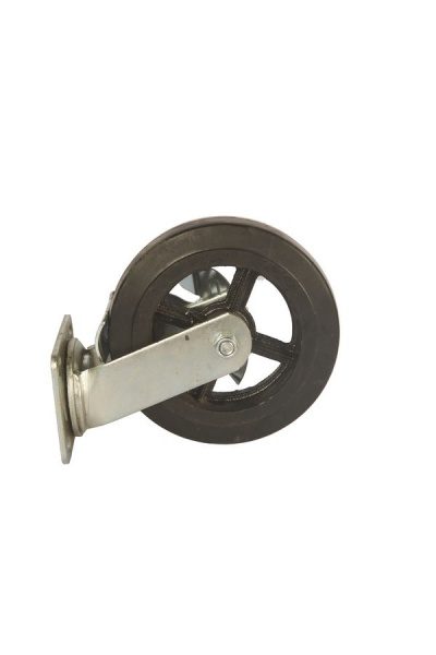 Колесо большегрузное поворотное SCdb 80 200 мм обрезиненное с тормозом (N) Колесо большегрузное поворотное SCdb 80 200 мм обрезиненное с тормозом (N)