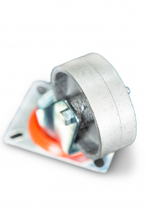 Колесо поворотное чугунное EM01 VKV 80 80 мм термостойкое