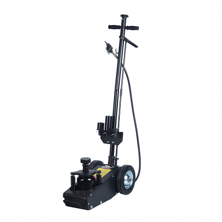 Домкрат RF-1600-6: подкатной пневмогидравлический в компл со сменными надставками-удлинителями 22т (h min-225mm, h max-430mm) ROCKFORCE /1/10/100