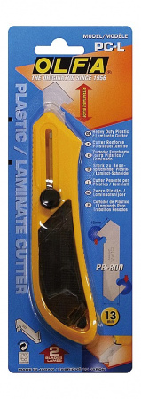 OLFA 13 мм, для пластика, усиленный резак (OL-PC-L)