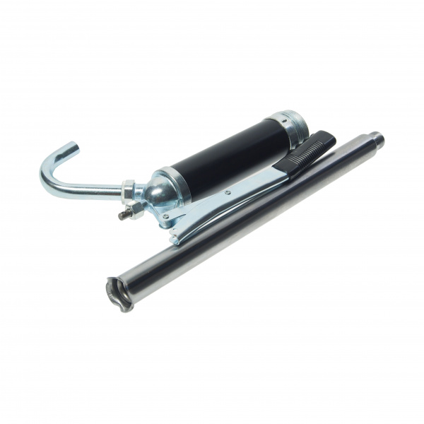 Насос ER-44490 бочковой рычажный Евро тип (под бочки: 200л; цельностальной поршень и клапан; под 2"отверстия; подача:250см³/на 1нажатие) ЭВРИКА /1/10