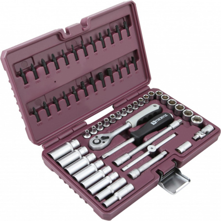 TS057 Набор инструмента 1/4"DR, 57 предметов TS057 Набор инструмента 1/4"DR, 57 предметов