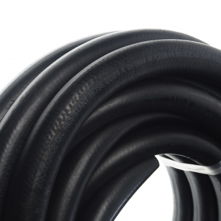 Шланг RF-AHC-55/4B резиновый армированый бензо-маслостойкий 20х29.5ммх10м(раб.давл.20bar,max60bar,-30C°+70C°,DIN20018) ROCKFORCE /1