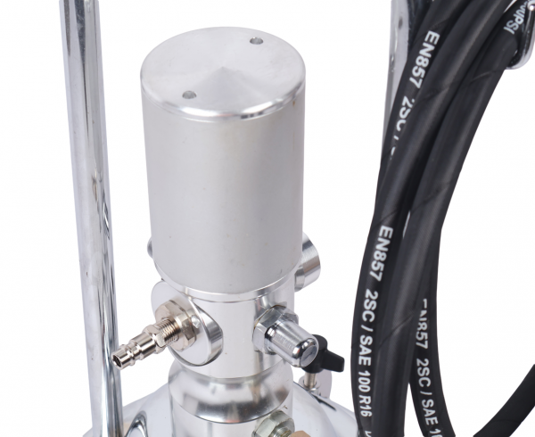 GTE Нагнетатель смазки (солидолонагнетатель) пневматический 50:1 13кг GTE