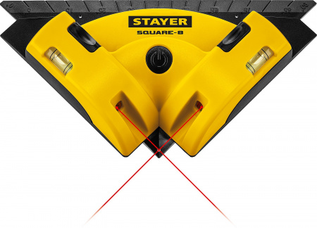 STAYER 8 м, лазерный угольник для кафеля, Professional (34928)