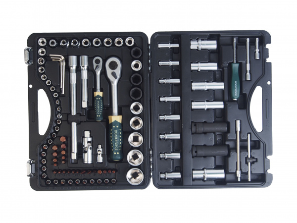 Набор торцевых головок и вставок RF-4941-5-PREMIUM: 1/2" & 1/4"DR 6-гранных 94пр.+ 6пр. ROCKFORCE /1/3