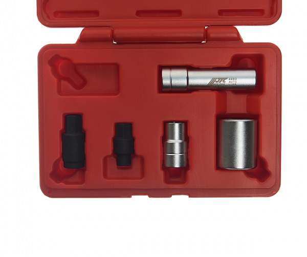 JTC Набор головок для ТНВД специальных (BOSCH VE, TDI, CR) 5 предметов JTC