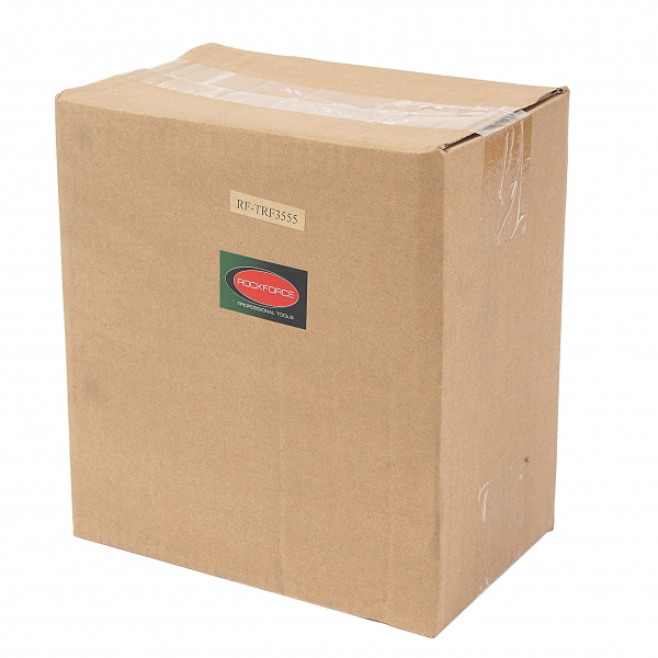 Упор под колесо RF-TRF3555 противооткатный металлический для грузовых а/м (длина - 230мм, ширина - 200мм, высота - 125мм), к-т 2шт  ROCKFORCE /1/2