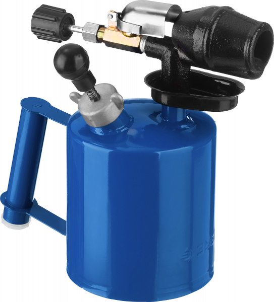 ЗУБР САМОТЛОР СМ-15, 1.5 л, чугунный эжектор, паяльная лампа, Профессионал (40650-1.5)