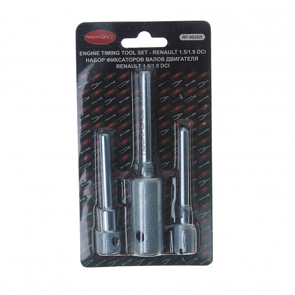 Набор RF-903G5 фиксаторов для обслуживания двигателей Renault 3пр(1.5/1.9 DCI), в блистере ROCKFORCE /1 Набор RF-903G5 фиксаторов для обслуживания двигателей Renault 3пр(1.5/1.9 DCI), в блистере ROCKFORCE /1