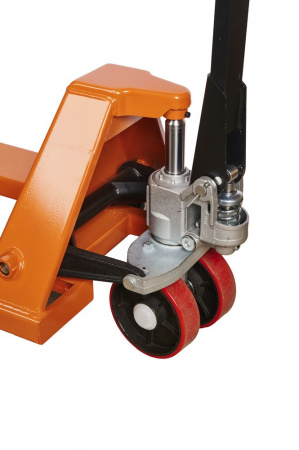 Тележка гидравлическая 2500 кг 800 мм полиуретановые колеса TOR AC (серия G)