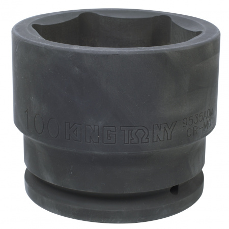 Головка торцевая ударная шестигранная 1&1/2", 100 мм KING TONY 9535A0M Головка торцевая ударная шестигранная 1&1/2", 100 мм KING TONY 9535A0M
