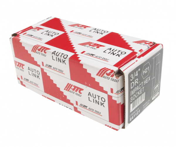 JTC Головка торцевая 3/4" HEX H21 ударная L=100мм JTC JTC Головка торцевая 3/4" HEX H21 ударная L=100мм JTC