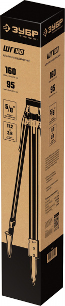 ЗУБР ШГ 160, геодезический штатив (34968)