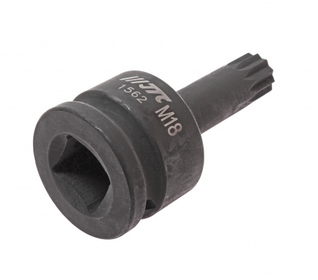 JTC Головка для демонтажа ступицы с насадкой 3/4" М18 SPLINE L=88мм (VW AUDI) ударная задней полуоси JTC