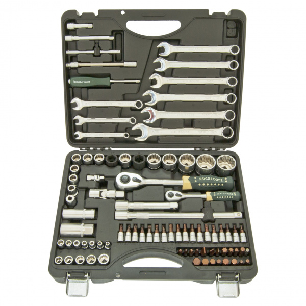 Набор инструмента RF-4821-9-PREMIUM: 1/2" & 1/4"DR 12-гранный 82пр + 6пр. ROCKFORCE /1/3 Набор инструмента RF-4821-9-PREMIUM: 1/2" & 1/4"DR 12-гранный 82пр + 6пр. ROCKFORCE /1/3