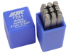 JTC Клейма цифровые 4мм (HRC 60+-2град. DIN 1451) JTC