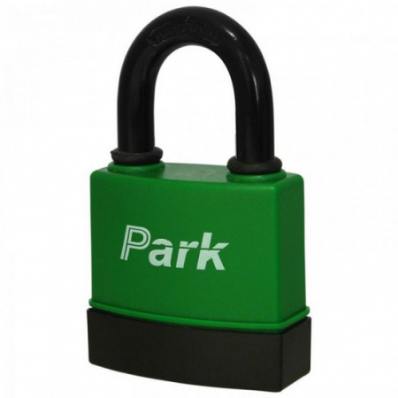 Замок навесной Park P-0255 (всепогодный, ключевой механизм латунь, 3 ключа)