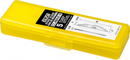 OLFA 6 мм, для ножа, закругленные лезвия (OL-KB4-R/5)