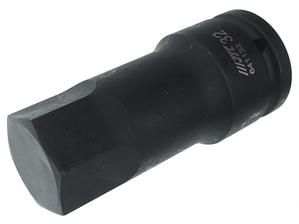JTC Головка торцевая 3/4" HEX H32 ударная L=100мм JTC JTC Головка торцевая 3/4" HEX H32 ударная L=100мм JTC