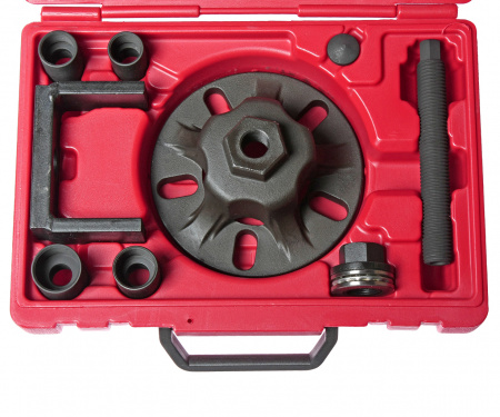 JTC Съемник ступиц универсальный с адаптерами М22х1.5,М24х1.5,М27х1.5,М30х1.5 JTC
