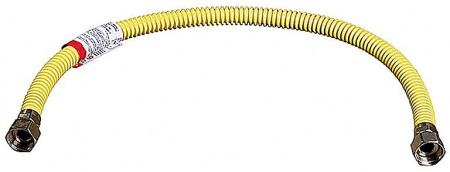 ЗУБР 1/2″, 0.8 м, гайка-гайка, Нерастяжная сильфонная подводка (51006-G/G-080)