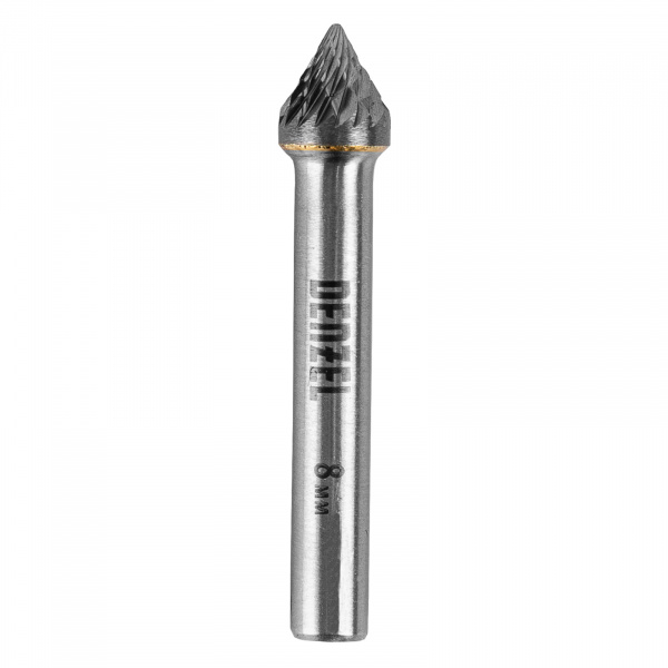Борфреза по металлу твердосплавная, зенкер 60 град., тип-J, 8 мм// Denzel