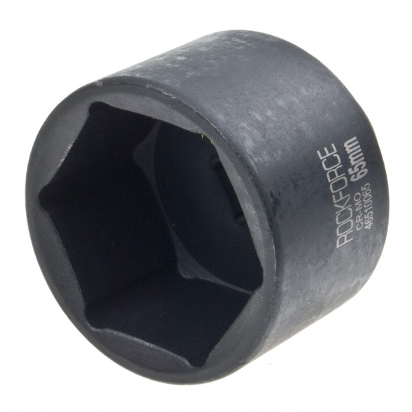 Головка торцевая 65мм 3/4" 6-гранная ударная удлиненная L=90мм ROCKFORCE RF-46510065 /1/20