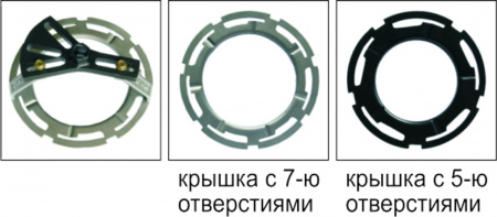 JTC Ключ для крышки топливного насоса универсальный, захват 148-199мм JTC