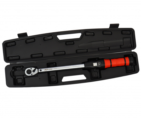 Ключ динамометрический 1/2" (40-200Nm) L-490мм в кейсе LG-49842 LIGE /1/10 NEW