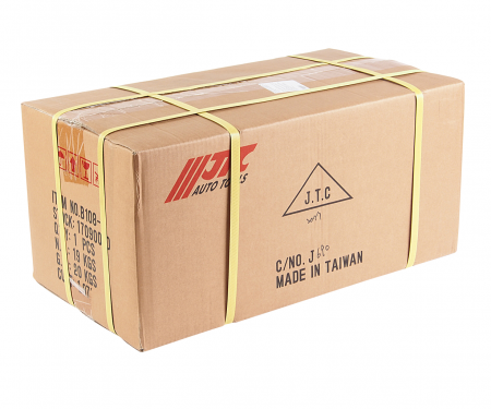 JTC Набор инструментов 108 предметов 1/4",1/2" в переносном инстр. ящике 535х258х225мм (5 лотков) JTC