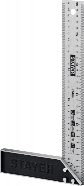 STAYER 300 мм, столярный угольник, Professional (3431-30)