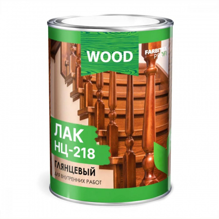 Лак глянцевый  НЦ-218  1,7кг  FARBITEX ПРОФИ WOOD