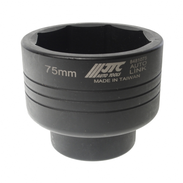 JTC Головка торцевая 1" 75мм 8-ми гранная ударная JTC JTC Головка торцевая 1" 75мм 8-ми гранная ударная JTC