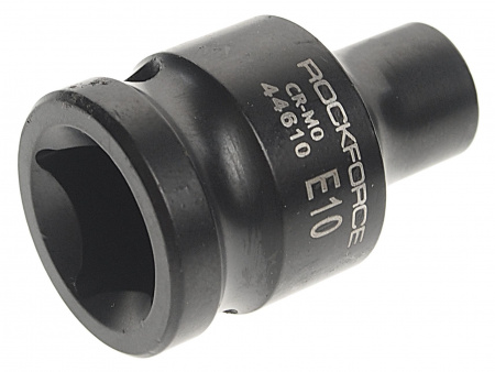 Головка торцевая TORX ударная 1/2", E10 ROCKFORCE RF-44610 /1/10/240 Головка торцевая TORX ударная 1/2", E10 ROCKFORCE RF-44610 /1/10/240