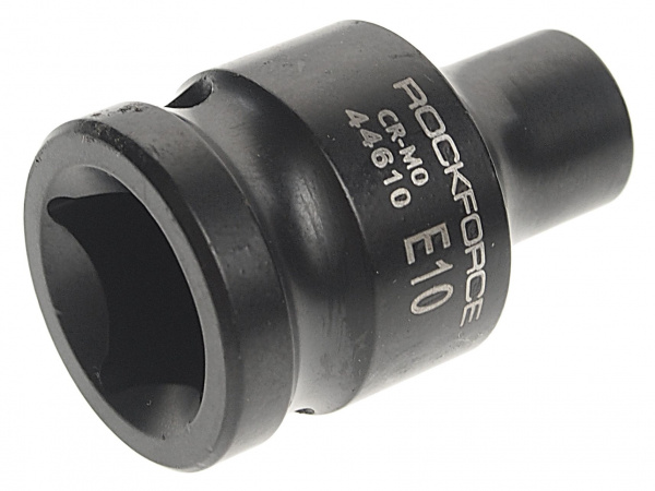 Головка торцевая TORX ударная 1/2", E10 ROCKFORCE RF-44610 /1/10/240 Головка торцевая TORX ударная 1/2", E10 ROCKFORCE RF-44610 /1/10/240