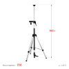 ЗУБР ШШ-4, элевационная распорная наборная штанга-штатив с треногой (34972)