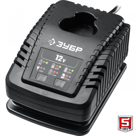 ЗУБР 12 В, 40 Н·м, 2 АКБ тип Т7 (4 А·ч), дрель-шуруповерт, сумка, Профессионал (DL-121-42)